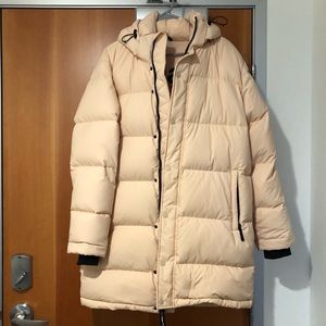 TNA Super Puff - Aritzia never worn! Nude color